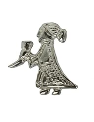 Sterling SIlver Viking Valkyrie Brooch