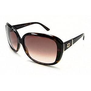 GUCCI 3125 S Sunglasses 3125S Dark Havana 086S2 Shades
