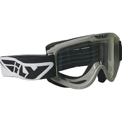 Fly Racing Focus Adult Dirt Bike Motorcycle Goggles Eyewear - Grey