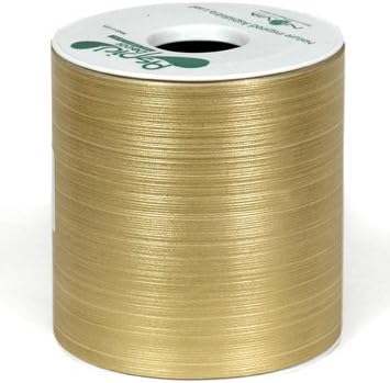 #100 Aspid Decor Ribbon x 28 yds - Gold Metallic