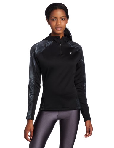 Pearl Izumi Women's Symphony Thermal Hoody,Black Spyro,Large On Sale