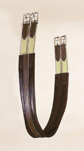 TORY LEATHER Contour English Girth with Elastic