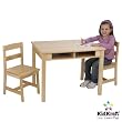 Rectangular storage table and chair set By KidKraft