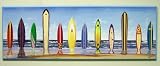 Ocean Beach Surfboard Wall Dcor
