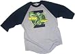 Green Lantern Adult 3/4-Sleeve Baseball T-Shirt