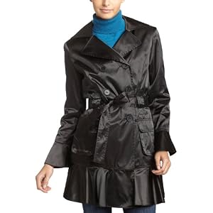 Buy ABS by Allen Schwartz Ladies Double-Breasted Trench Coat by A.B.S Allen Schwartz