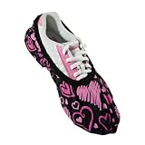 Brunswick Blitz Shoe Covers Hearts All Over