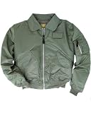 CWU 45/P Flight Jacket Sage Green, Size XL