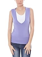 DATCH Chaleco de punto (Lila)