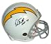 Autographed Dan Fouts San Diego Chargers White Throwback Proline Helmet Inscribed HOF '93