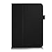 FINTIE (Black) Slim Fit Leather Folio Stand Case Cover Auto Sleep/Wake for Google Nexus 10 Inch Android Tablet- 8 Color Options