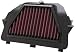 K&N YA-6008R Yamaha Race Specific High Performance Replacement Air Filter