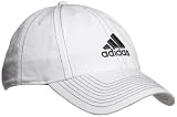 adidas Mens Weekender III Cap, White/Dark Shale, One Size