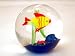 Murano Design Mouth Blown Italy Fish Handmade Art Glass Paperweight TP0009