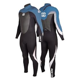 WetsuitBillabongFoil302LSStreamerFLblack/seablue/white