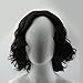 iLToy Curly Short Black Wig and Wig Cap for Men - Jon Snow