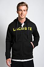 Full Zip Hooded Sweatshirt with Logo Graphic