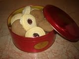 Gourmet Food : Gourmet Large Sugar-Free Cookie Tin ~ Certified Kosher Dairy