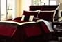 12 PC. CLASSIC SUPER BED IN A BAG COMFORTER SET W/ MATCHING PILLOWS and SHEET...
