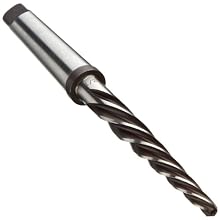 Alvord Polk 655-H High-Speed Steel Construction Reamer, Left Hand Spiral Flute, Taper Shank, Uncoated (Bright)