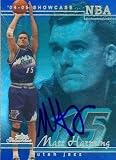 Matt Harpring Autographed/Hand Signed Basketball Card (Utah Jazz) 2004 Fleer Showcase #50