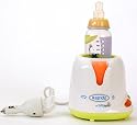 Babymoov 232388 - Dampf-Flaschenwärmer für Heim & Auto orange