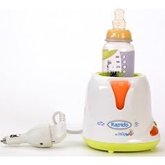 Babymoov 232388 - Dampf-Flaschenw�rmer f�r Heim & Auto orange