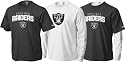Oakland Raiders Black/White Gameday 3 in 1 Tee Combo