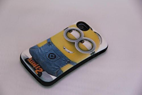Huaxia Datacom Despicable Me Minions First Class Anti-Shock Urethane Bumper iFace Mall Case for iPhone 4/4S - Despicable 02