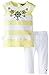 Nautica Baby Girls' Stripe Grommet Top and Capri Legging Set