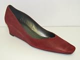 Women's VANELi Wedge Pumps Amira - Dark Red