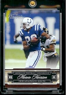 2007 Playoff Prestige Football Card #65 Marvin Harrison - Indianapolis Colts - Mint Condition - Shipped In Protective ScrewDown Case!
