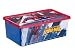 Rotho Babydesign 7719640157 - Aufbewahrungsbox Creativ Clear Box, Motiv Spiderman 5 L