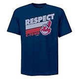 Cleveland Indians Respect T-Shirt by Majestic Select