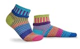 Solmate Mismatched Adult Cotton Socks, Made in USA, Ankle Length