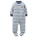Carter's （カーターズ） :: マイクロフリース ロンパース カバーオール & パジャマ 足つき 長袖 ポリエステル100% :: Microfleece Zip-Up Sleep & Pla
