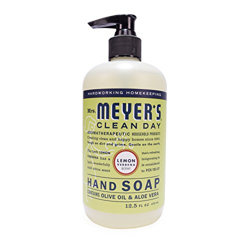 Mrs. Meyer's Clean Day Liquid Hand Soap, Lemon Verbena, 12.5 oz