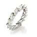 Jewelry - Marquise Cut Clear CZ Eternity Ring