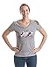Fancy Welsh Corgis take a Tandem Bicycle to Tea Time | Women's V-Neck T-Shirt-Vneck,XL