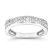 14k White or Yellow Gold Round Diamond Anniversary Band (1/4 cttw, I-J Color, I2-I3 Clarity)