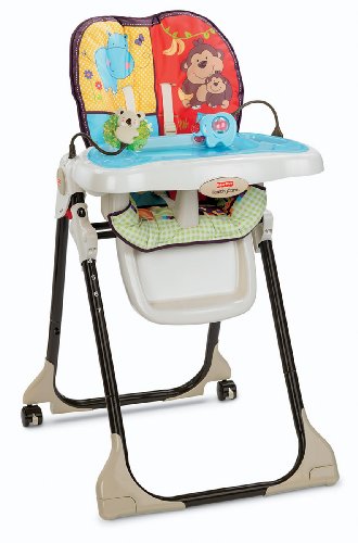 Mattel V4600 - Fisher-Price Baby Gear Baby-Zoo Hochstuhl