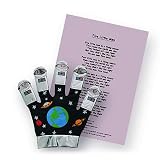 The Puppet Company Favourite Song Mitts Five Little Men Glove Puppet