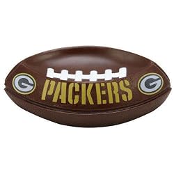 Pack of 2 NFL Green Bay Packers Football Shaped Soap Dishes 6.5"