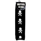 Mobtown White Skull & Crossbones Arm Warmers OS