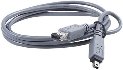 Leto Firewire 6-4 Pin DV Video Cable Cord Lead For JVC Everio Camcorder VC-VDV206 U