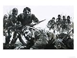 Sir Francis Drake's Party Were Forced Back to Their Ship by Locals After the Death of a Sailor Art Giclee Poster Print by Graham Coton, 24x18