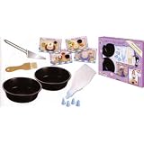Bella Bistro Cakes and Pies Delight 10 Piece Baking Set with Recipes by Toysmith