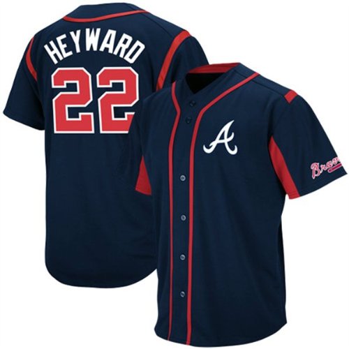 Jason Heyward Atlanta Braves Majestic 
