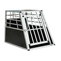 Alu Hunde Transportbox Hundebox Hundetransportbox in Schwarz