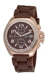 Freelook Unisex HA1137RG-2 Aquamarina rose gold Case Brown Dial